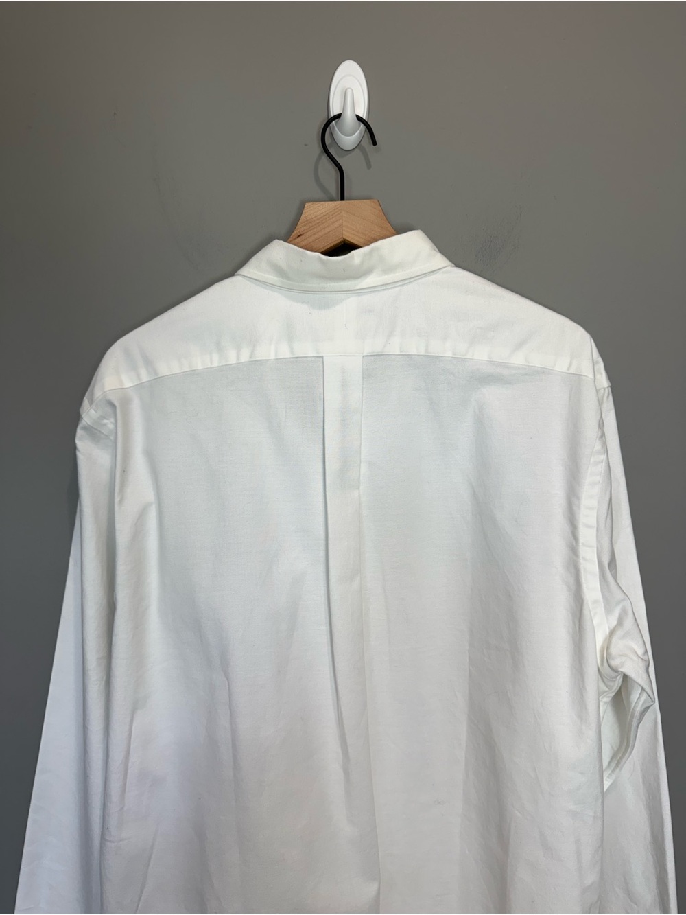 Ralph Lauren Slim Fit Stretch Oxford Button Down Shirt White XL NWT - Picture 5 of 8